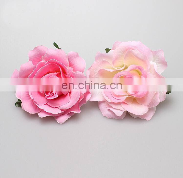 DIY rose flower creative decoration flowers hairpin silk artificial flower brooch jewelry accessories