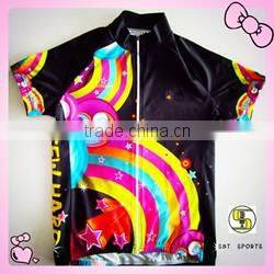 sublimated short sleeves cycling jersey