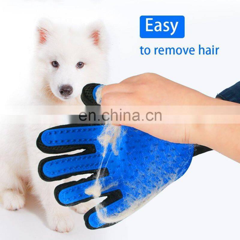 Pet Hair Remover Glove Pet Gloves Dog Grooming Glove for Animal Shedding