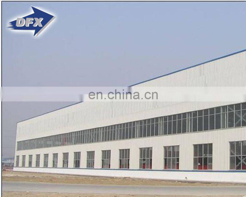 Qingdao fabricated H beam workshop factory in lightweight steel roof construction structures building
