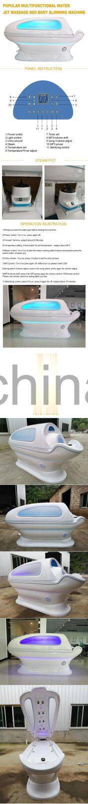 Hot sale dry led light therapy far infrared sauna spa capsule for weight loss and detox