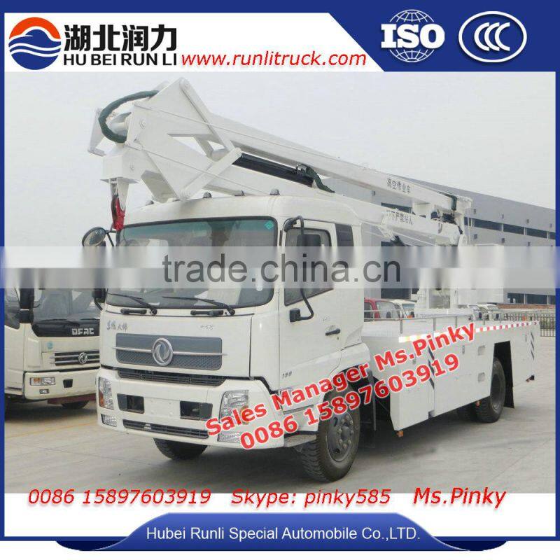 Overhead Working Truck 20m Street Light Maintenance Vehicles For Sales by our Factory