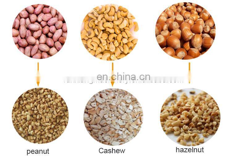 Industrial Hazel Nut Cutting Machine / Peanut Hazel Chopper
