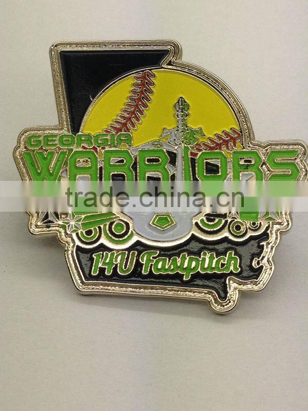 custom soft enamel lapel pins/custom DIY lapel pins