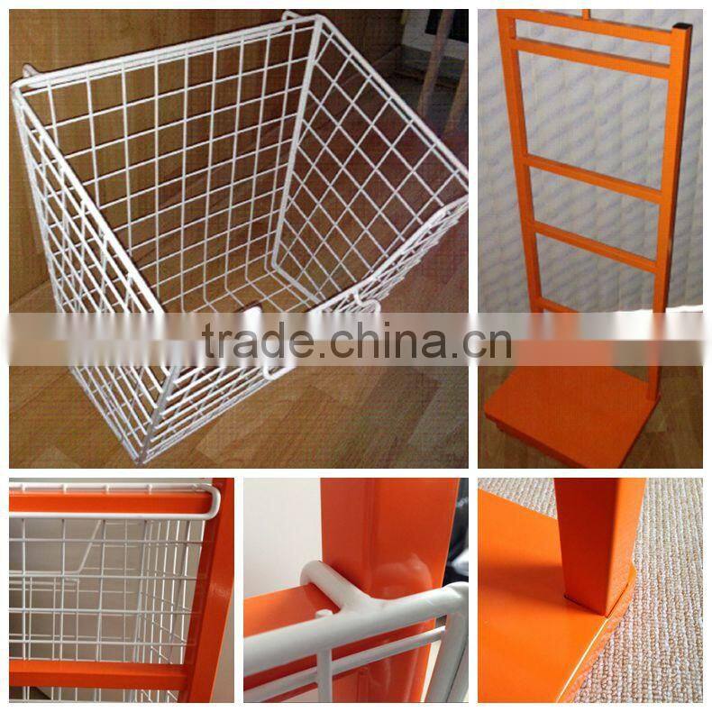 Rolling library newspaper rack