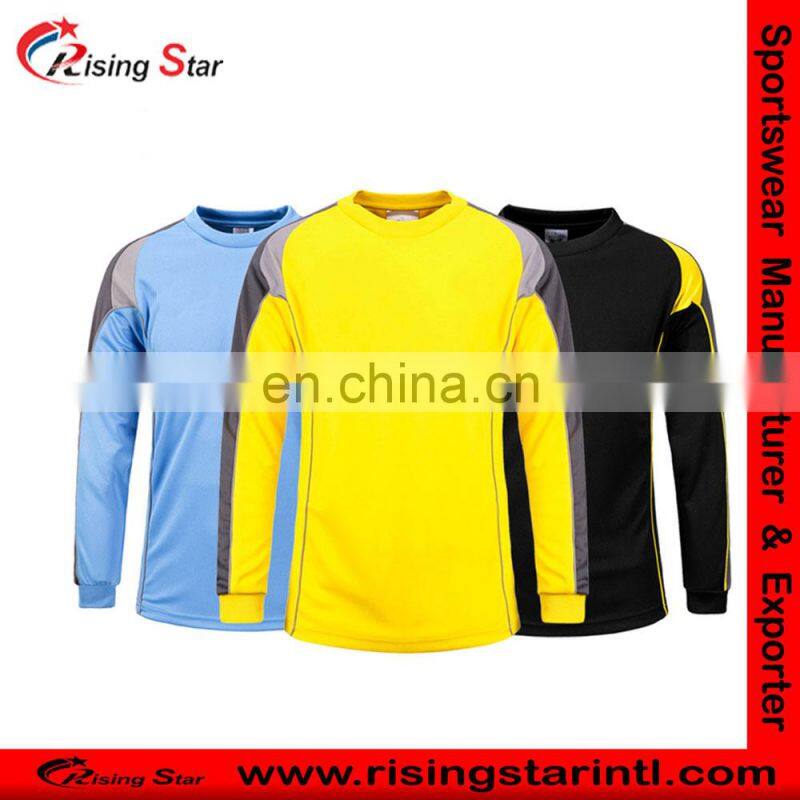 OEM service Football soccer goalkeeper Jerseys uniform long Sleeves Goal Keeper Jerseys uniform