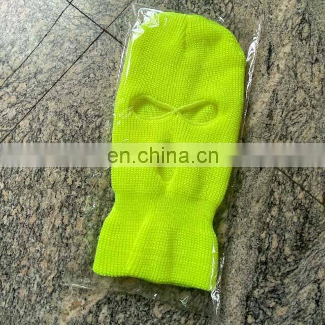 Wholesale Men Acrylic Knitted Ski Mask Balaclava