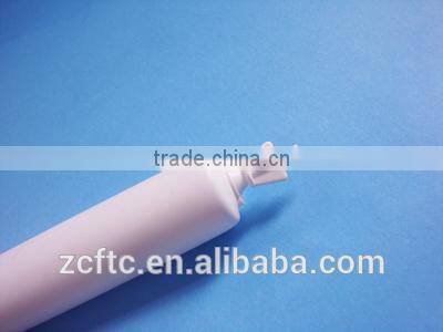green plastic airless tube packaging cosmetics tubes with flip top cap, 50g cosmetic packaging tube for faical mask