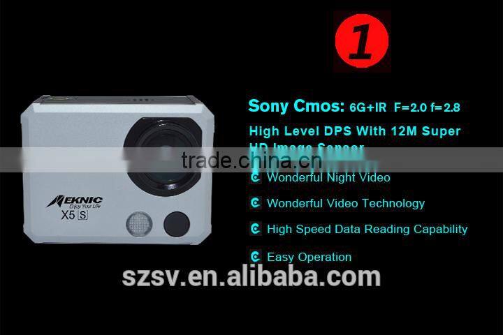 2015 High Quality And New Design 4K Wifi Sports Cameras New Sports cameras Manufacturer