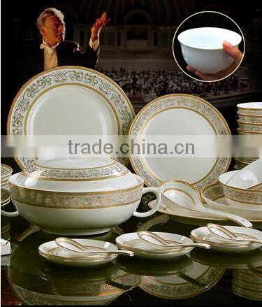 58 pcs dinner set bone china
