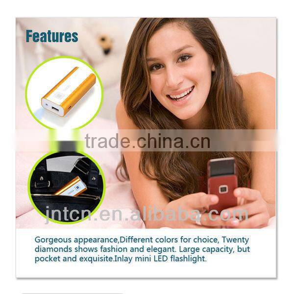 HOT!3600-5600portable quick charge mobile power bank charger PB001