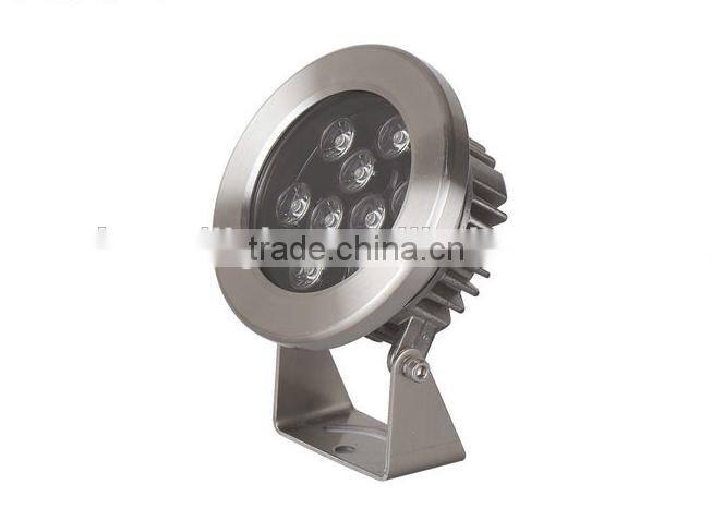 High Lumen High Power DMX512 Control 3*1W Stainless Steel IP68 RGB LED Underwater Light