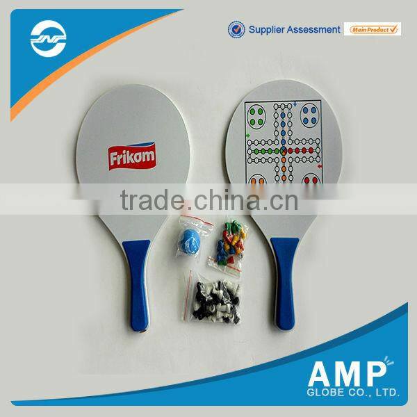 2016 Fancy design beach wooden ball racket