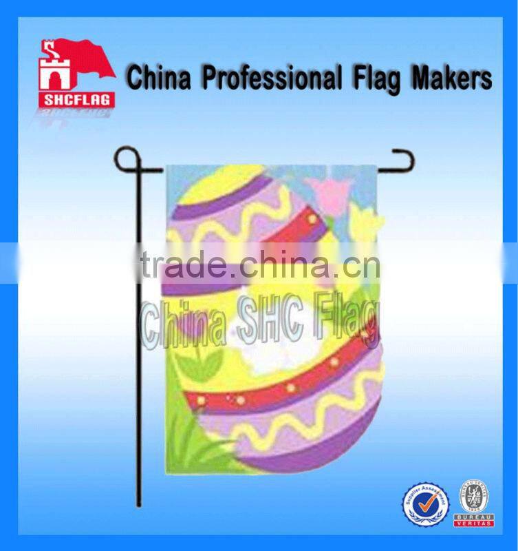 100% polyester wholesale garden flag