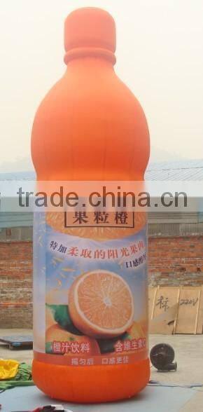 cheap inflatable coca cola bottle / inflatable bottle model for promition