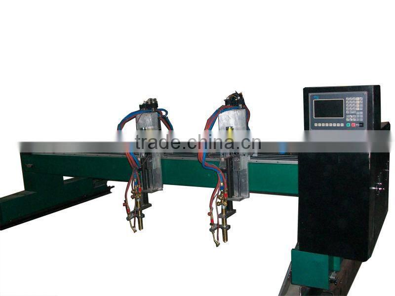 Equipped with automatic ignition, backfire prevention device, it is stable and secure flame and plasma cutting machine