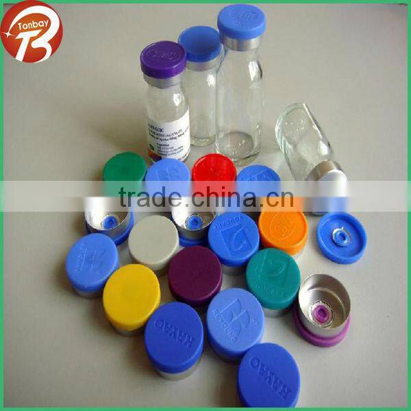 Low price flip-off aluminum-plastic cap for glass vial