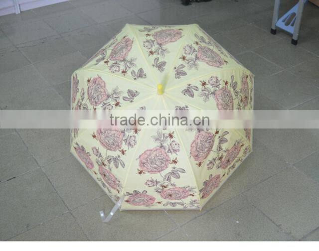 23inch straight apollo POE transparent parasol umbrella