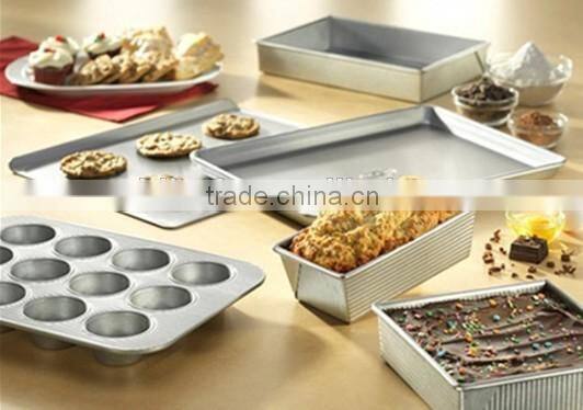 Square pie dish cake mould aluminum bakeware for cake making
