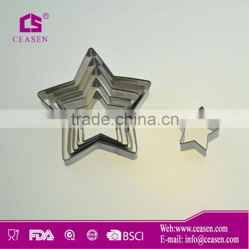 stainless steel heart-shape cookie cutter