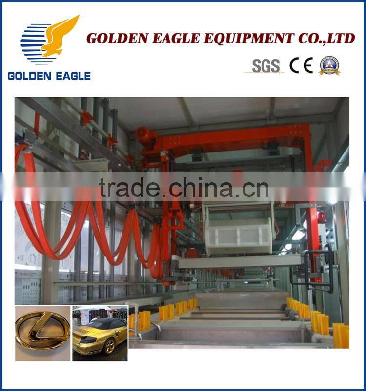 Full Automatic Gantry Platic Plating Line /Rack plating barrel plating