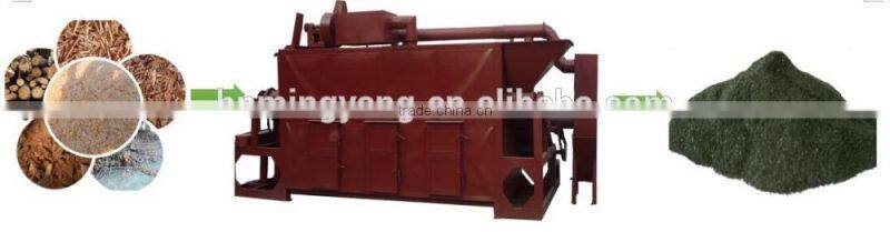 hot selling CE approved Bamboo coconut shell charcoal furnace wood sawdust carbonization stove 008615039052280