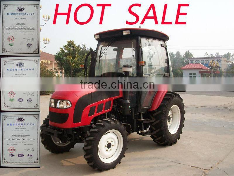 Traktor QLN 50hp 4*4 agricole wheel for sale China Make