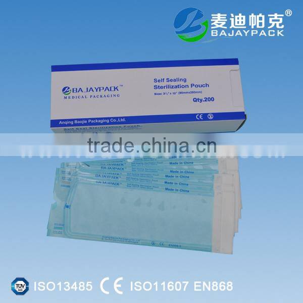 Medical Dental and Multi-use Gusseted Paper- film Pouch