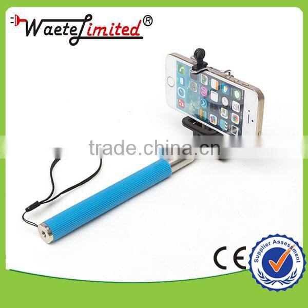 2015 Popular Mobile Bluetooth Wireless Selfie Stick Monopod With CE ROHS