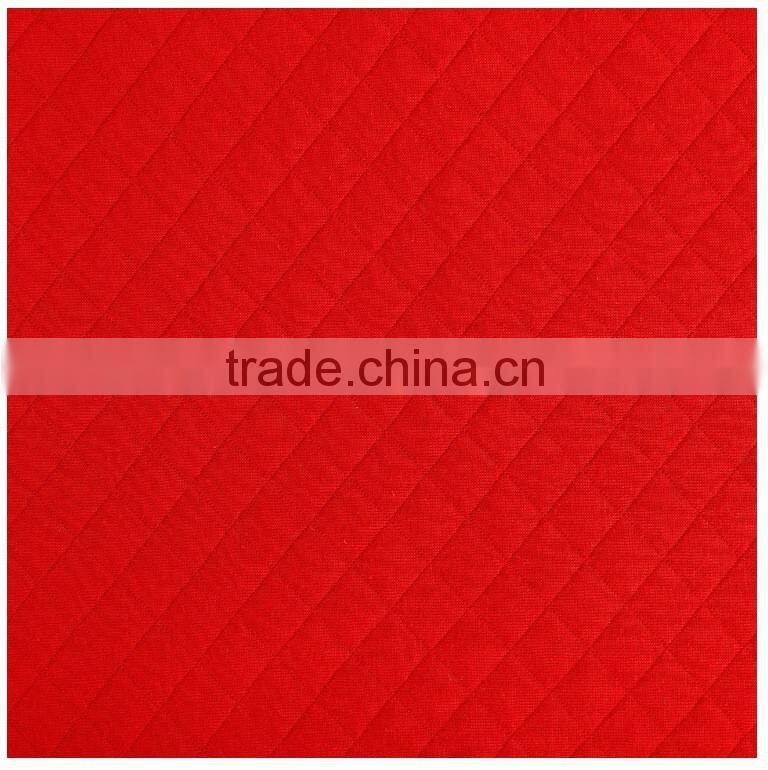 polyester cotton jacquard fabric air layer fabric scuba fabric