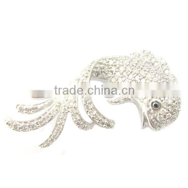 multi-color zircon magpie brooches rhinestone brooch