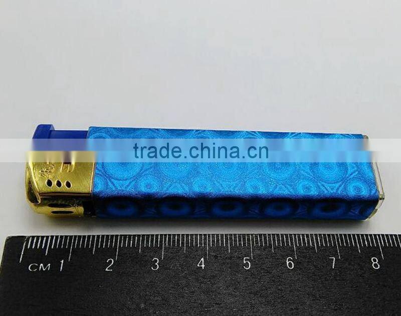 Customized paper rhinestone lighters crystal auto cigarette gas lighter importers