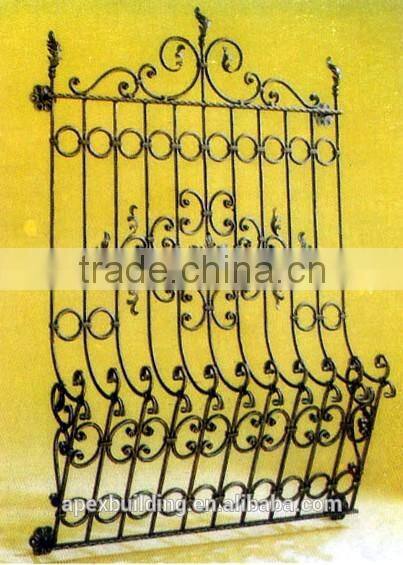 Beautiful decorative Wrought iron windows grill design