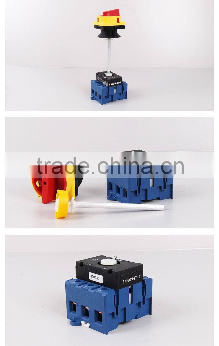 SAIP/SAIPWELL Hot Sale 100A Electrical Rotary Switch