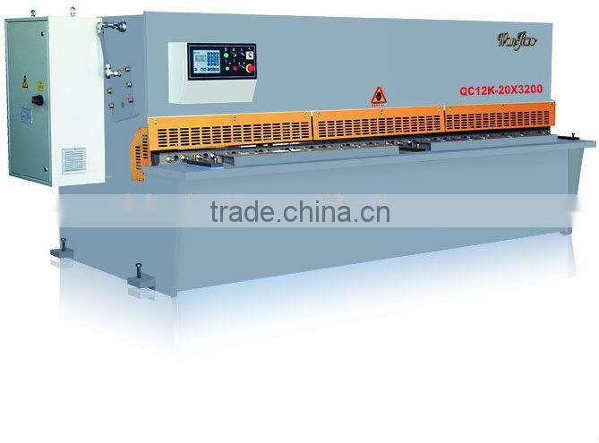 swing beam hydraulic shearing machine