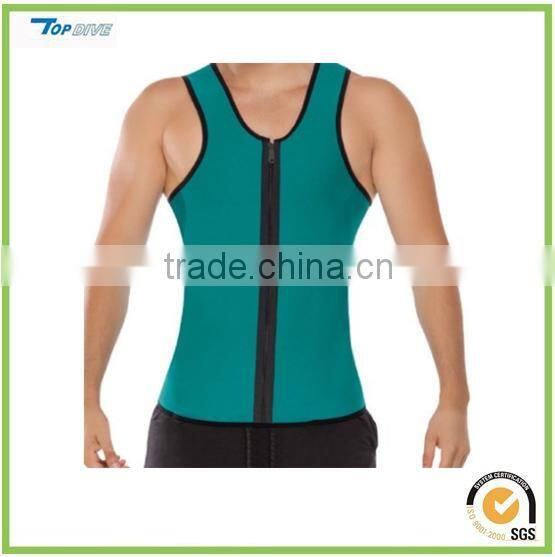 Mens Slimming Sweat Vest Hot Neoprene Sauna Body Shapers