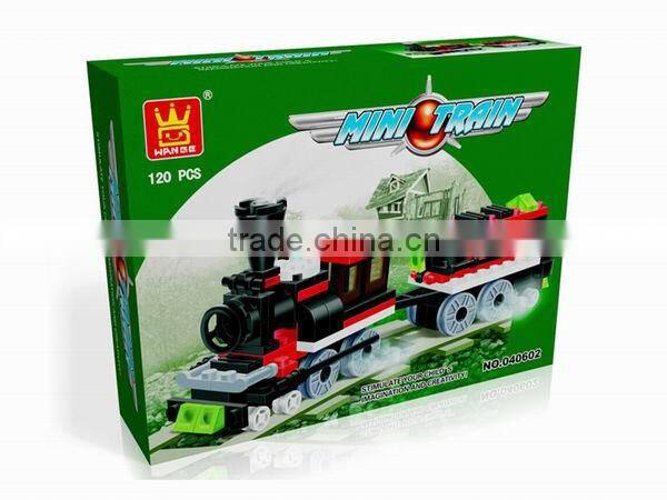 mini Train Block Set