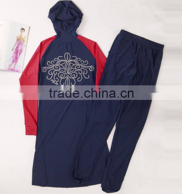 Women Girls Muslim Islamic Swimwear Swim Full Cover Bathers