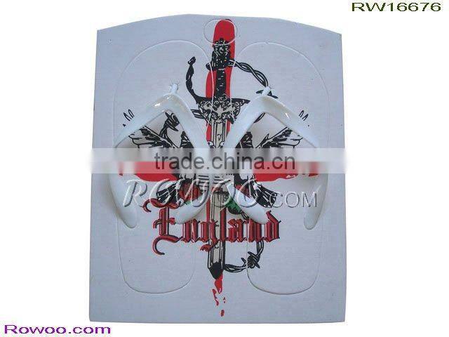 white beach Board Printing Flip Flops for both men and women