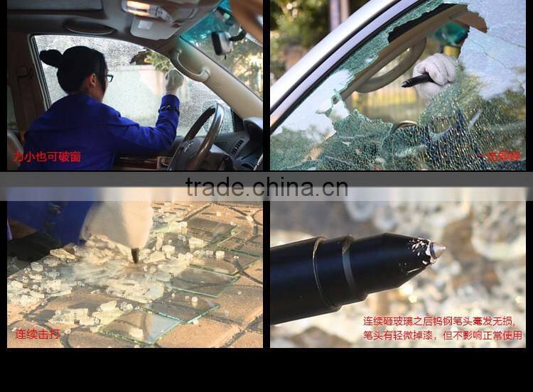 LED tactical pen , novelty windows broken tool as gift pen