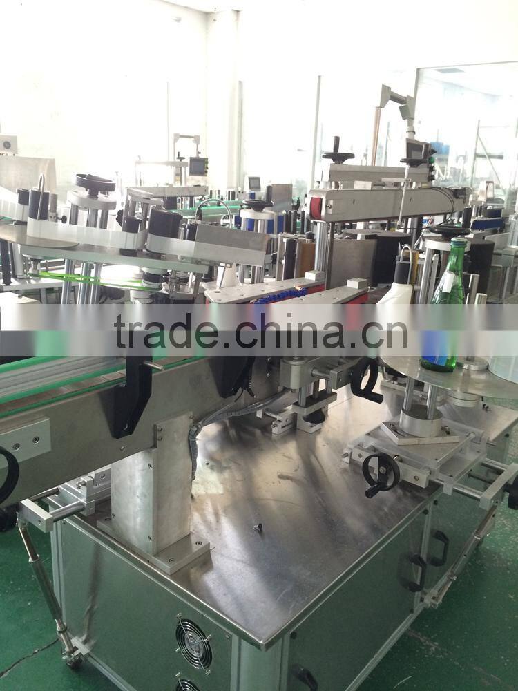 Full Automatic Bottle Sticking Equipment / Labeling Machine