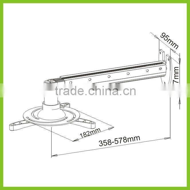 PM103L Short Throw Projector Mount