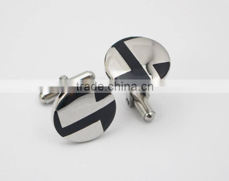 Factory Customize Casual Men Stainless Steel Cufflinks