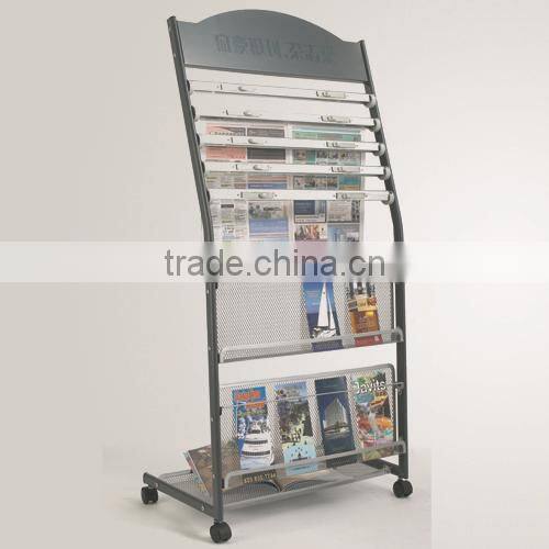 Five tier Newspaper rack