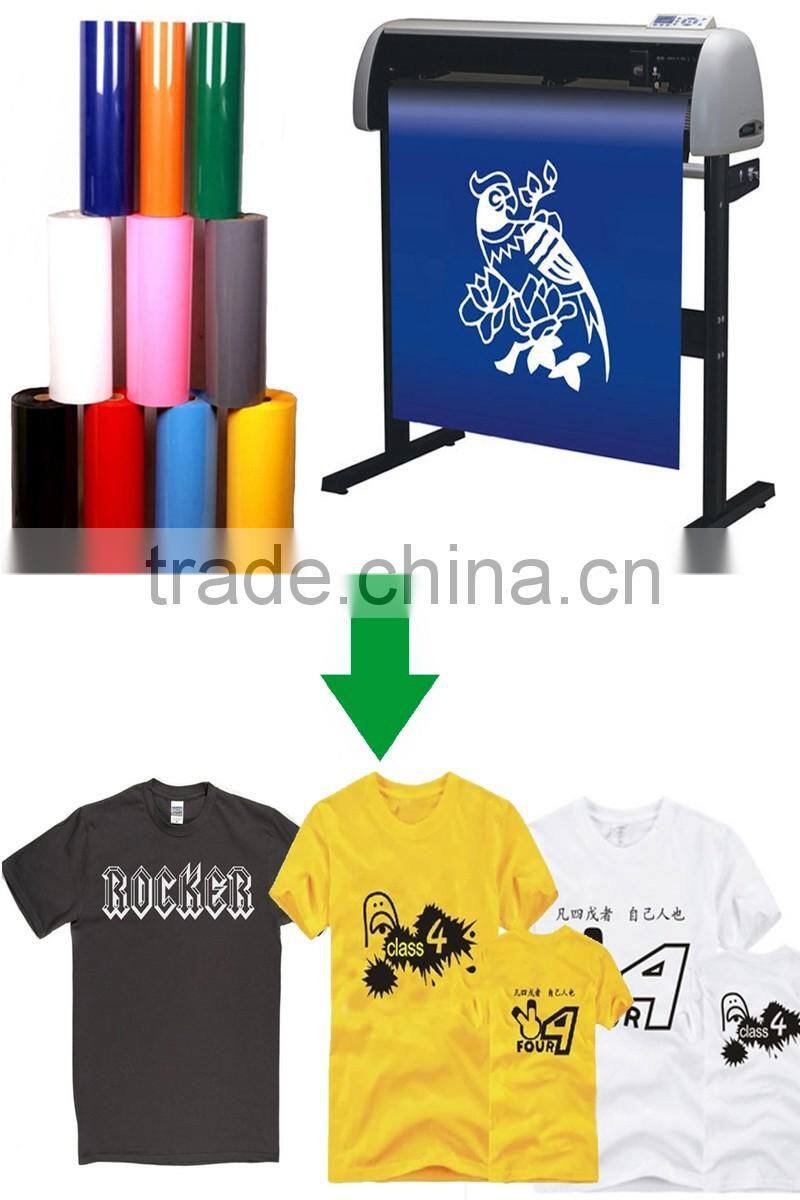 t-shirt vinyl flim , eco solvent printable Pu transfer vinyl for t-shirts transfer film