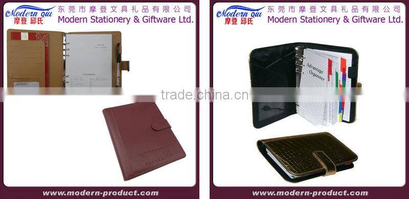 2015 New Design Zipper Portfolio Organizer Planner Agenda Diary