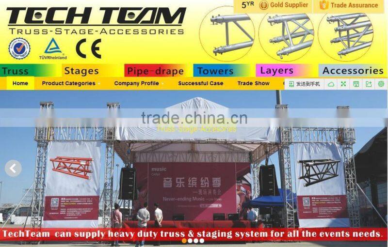 Successful Out concert Truss Structure from Bangladesh customer