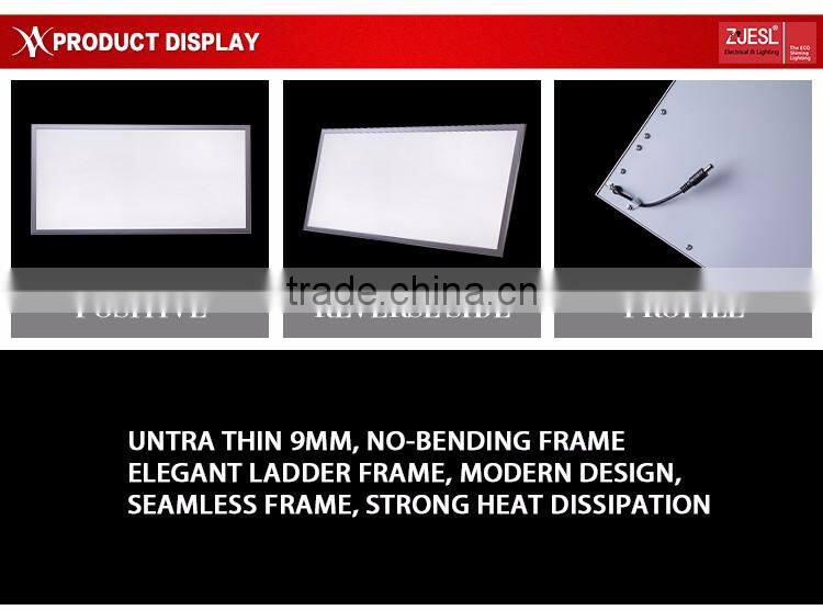 UL 600*1200mm Ra>80 PF>0.95 75W Aluminum Led Panel Light for Airport Railway Station