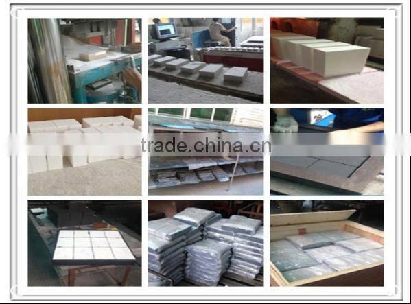 Abrasion impact mining hopper chute 92% alumina ceramic composite rubber liner