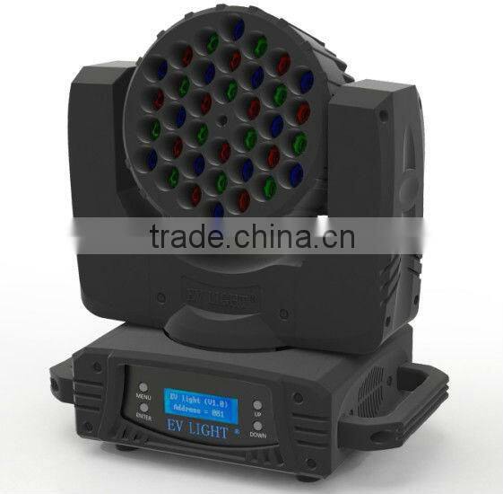 3w CREE LED beam light moving head light RGB EV BM336
